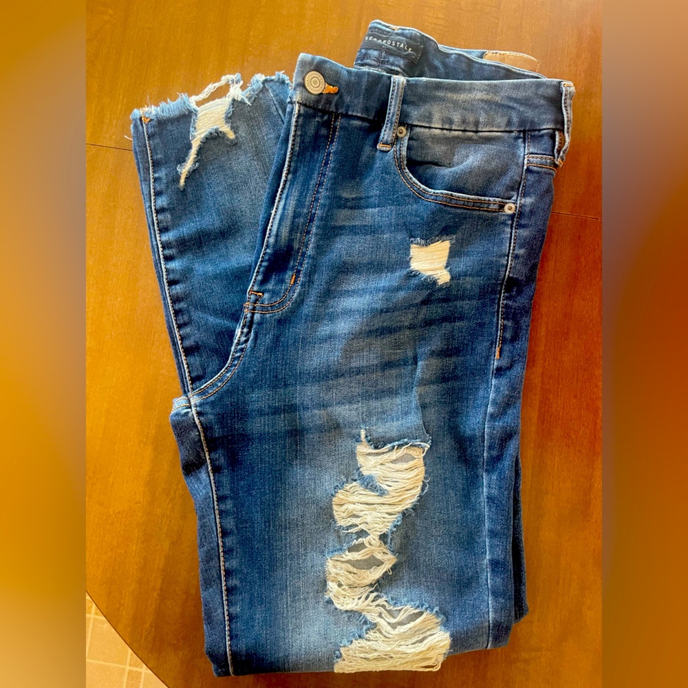 Aeropostale Super High-Rise Curvy Jeggings